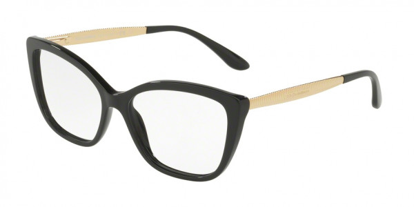Dolce & Gabbana DG3280F 501 Black, Size 54mm Eyeglasses