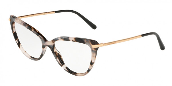 Dolce & Gabbana DG3295 3120 Pearl Grey Havana, Size 55mm Eyeglasses