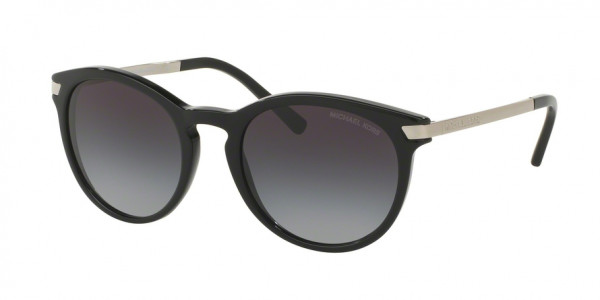 Michael Kors ADRIANNA III MK2023 316311 Black Frame/Light Grey Gradient Lens, Size 53mm Sunglasses
