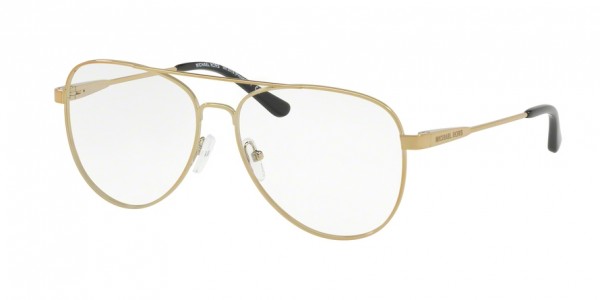 Michael Kors PROCIDA MK3019 1168 Pale Gold-Tone, Size 56mm Eyeglasses
