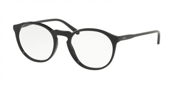 Polo PH2180 5001 Black, Size 52mm Eyeglasses