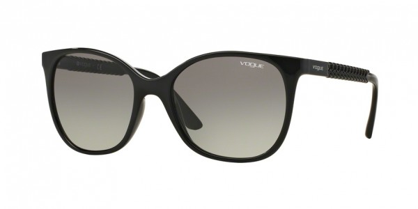 Vogue VO5032S W44/11 Black Frame/Gray Gradient Lens, Size 54mm Sunglasses